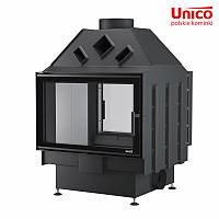 Каминная топка Unico Dragon 4 Duo Raster ТУННЕЛЬ