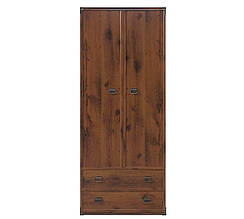 Шафа для одягу JSZF2D2S/80 Індіана дуб шуттер Gerbor