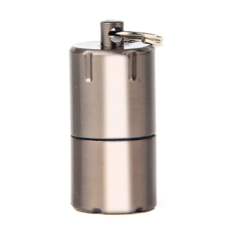 Бензинова міні запальничка брелок Dolphin 1989 - Silver, фото 1