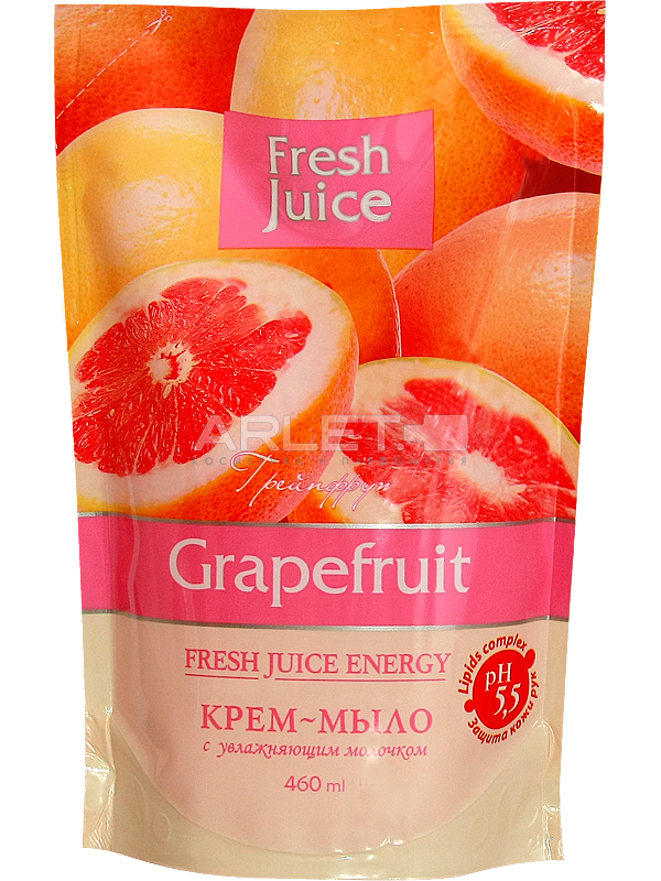 Крем-мило "Грейпфрут" - Fresh Juice Cream-Soap Grapefruit (змінний блок)