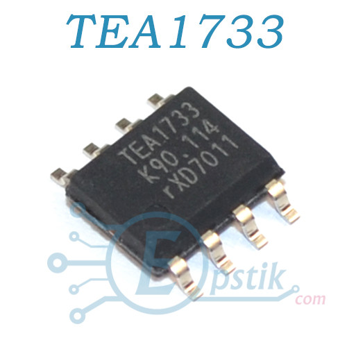 TEA1733, SMPS контролер живлення, SOP8