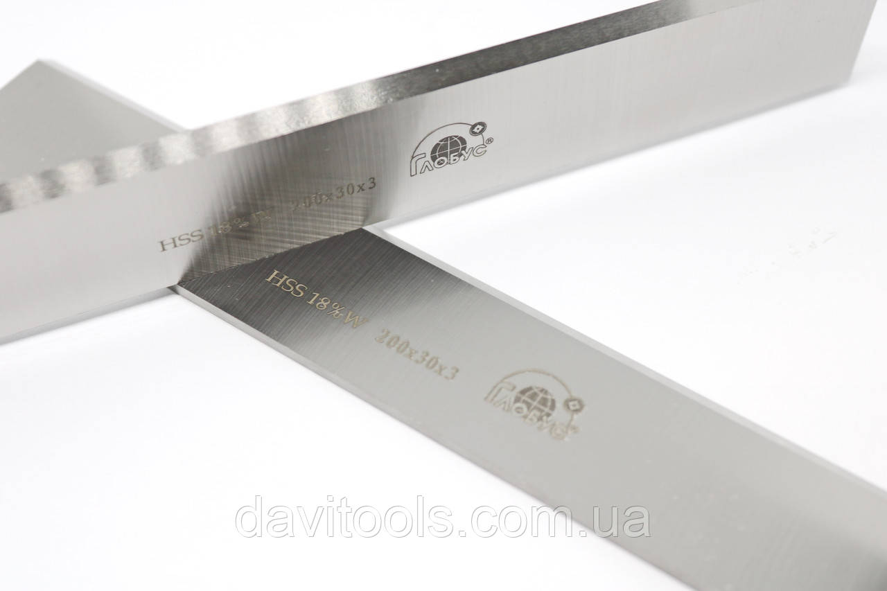 Стругальний ніж 500x35x3 HSS 18% Globus, фото 1