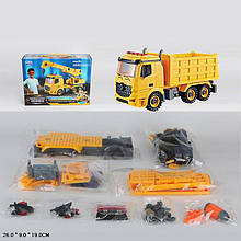 Конструктор BS-k1/K2/K3/K4 (36шт) Будтехніка, в кор.26*9*19см