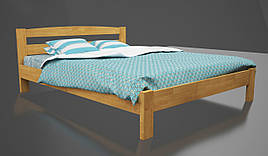 Ліжко дерев'яна яні півтораспальне 140*200 Студент Kempas
