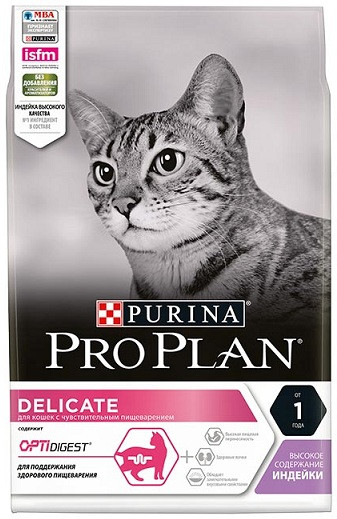 ProPlan Cat Delicate з індичкою, 400 гр