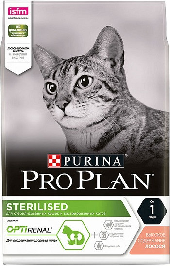 ProPlan Cat Sterilised для стерилізованих кішок з лососем, 400 гр
