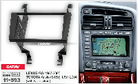 2-DIN переходная рамка LEXUS GS 1997-2005/ TOYOTA Aristo (S160) 1997-2004, CARAV 11-593