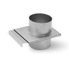 Шибер оцинкована сталь 0,5 мм,діаметр 125 мм димохід , вентиляційний канал