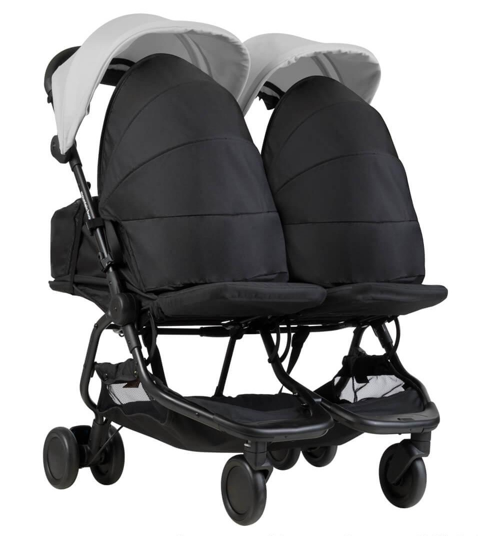 Коляска 2в1 для двійнят Mountain Buggy Nano Duo