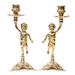 Пара свічків на 1 свічку Ангел Alberti Livio