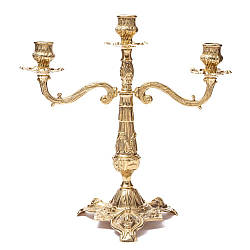 Канделябр на 3 свечи Alberti Livio Eleganso