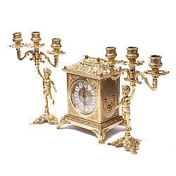 Камінний годинник і 2 канделябри 82.108-80.326 Італія