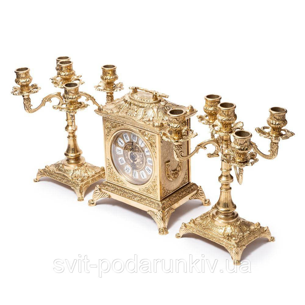 Камінний годинник і канделябри 82.108-80.411 Італія, фото 1