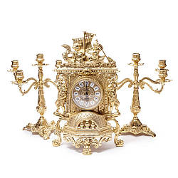 Камінний годинник і канделябри 82.101-80.328 Італія