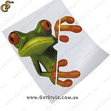 Наклейка 3D - "Moodeosa Frog", фото 3