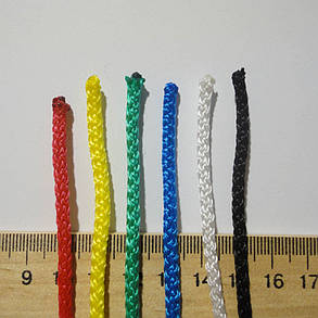 Баскетбольна сітка «СТАНДАРТ», шнур діаметром 4,5 мм (стандартна) червона 2шт, фото 2