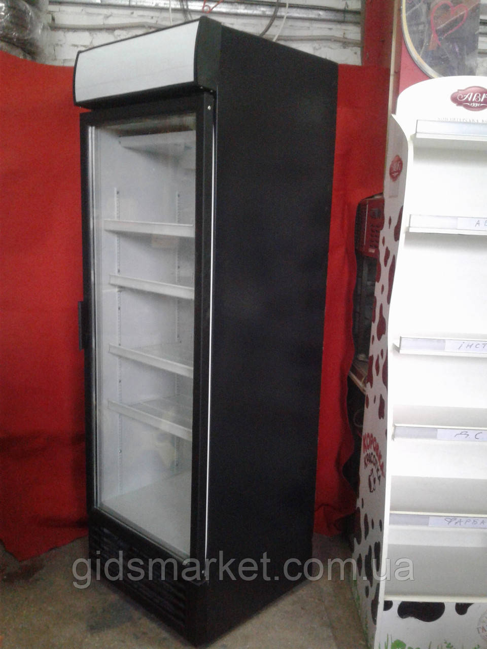 Холодильна шафа Інтер 400 Т. б у, холодильна шафа вітрина б/у, шафа холодильна б у