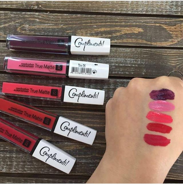 помада relouis nude matte complimenti