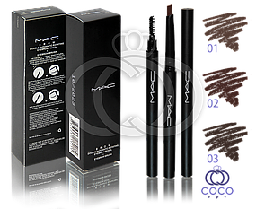 Олівець для брів механічний MAC Double Automatic Rotating Eyebrow Pencil
