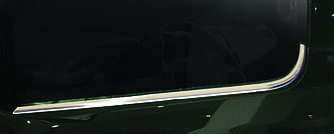 Окантовка вікон (4 шт., нерж.) - Fiat Doblo III nuovo 2010 і 2015+ рр.