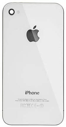 Задня кришка Apple iPhone 4S біла, фото 2