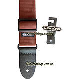 Ремінь гітарний Dunlop D07-01BR Guitar Poly Strap Brown, фото 2
