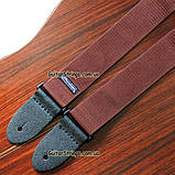 Ремінь гітарний Dunlop D07-01BR Guitar Poly Strap Brown, фото 6