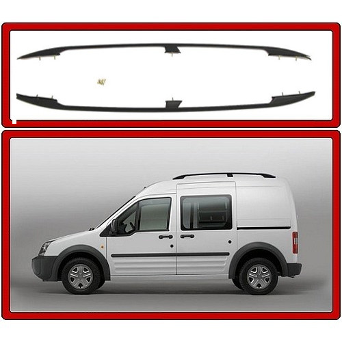 Рейлінги Чорні - Ford Connect 2002-2006 рр.