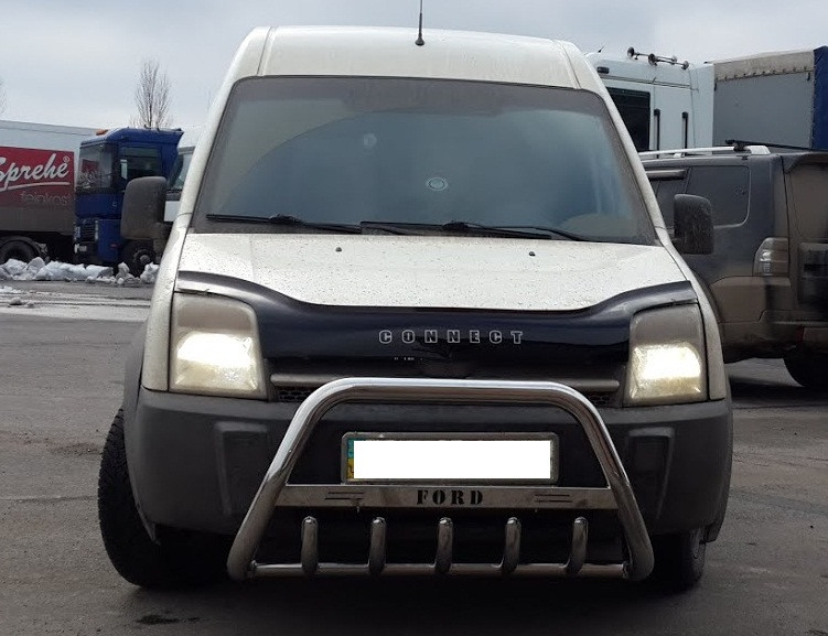 Кенгурятник WT004 (нерж.) - Ford Connect 2010-2014 рр.
