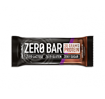 Батончик BioTech — Zero Bar (50 г) подвійний шоколад chocolate-banana/шоколад-банан