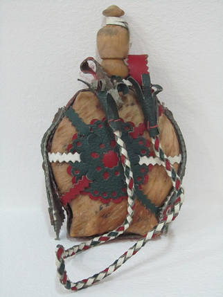 Гуцульська фляга перша половина 20 ст., фото 1