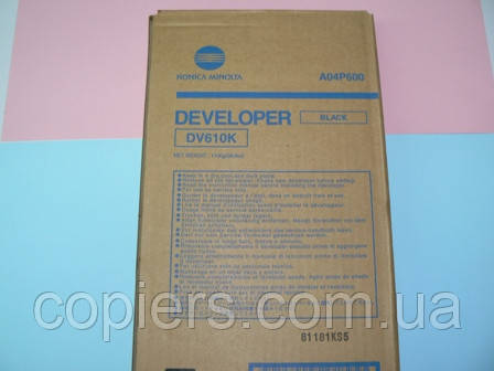 Developer DV610 K  bizhub Pro C5500, C6500, C5501, C6501, Press C6000, dv-610 k, A04P600, фото 1
