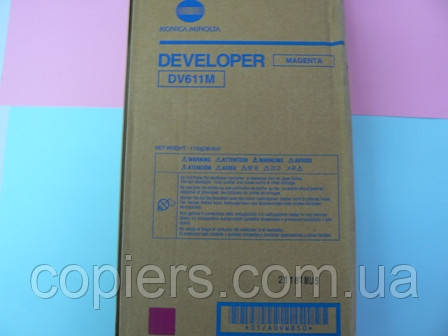Developer DV611M (девелопер, стартер), Konica Minolta bizhub Pro C65hc, dv-611m, A0VW850