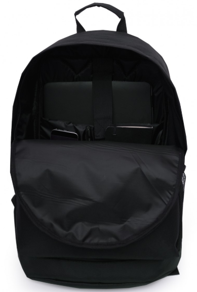 Рюкзак чорний всередині BACKPACK-2 black