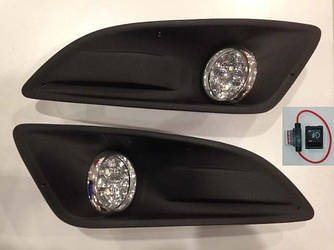 Протитуманки LED (діодні) 2013+ - Ford Fiesta 2008-2017 рр.