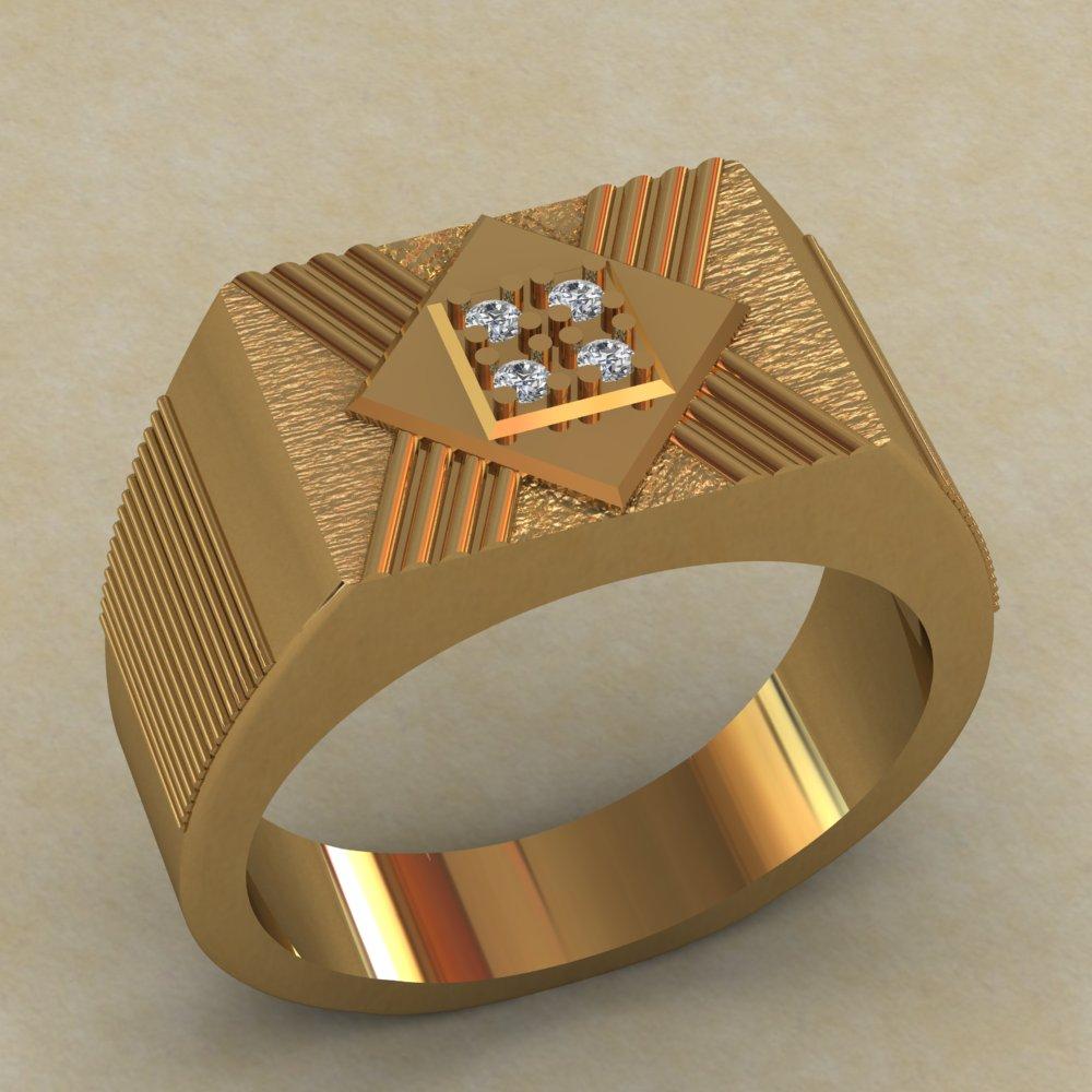 Кільце-пензель печатка