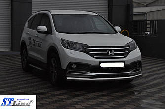 Передня захист ST008 (нерж.) - Honda CRV 2012-2016 рр.