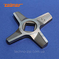 Нож двухсторонний для мясорубки Zelmer NR5 86.1009 10003882 (ZMMA025X)