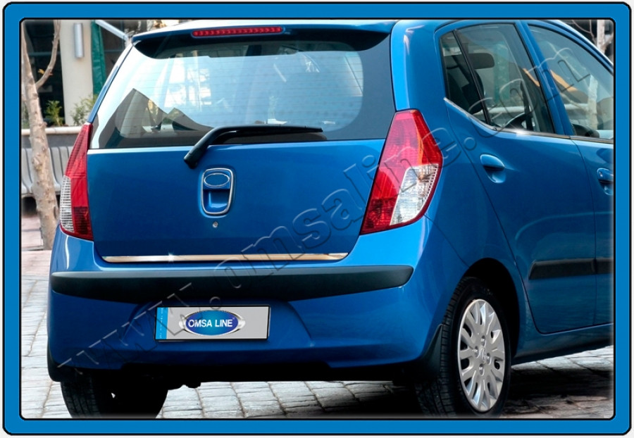 Кромка багажника (нерж.) - Hyundai I-10 2014-2017 рр .., фото 1