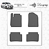 Резиновые коврики (4 шт, Stingray Premium) - Hyundai I-10 2010-2013 гг., фото 7