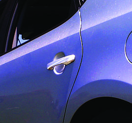 Накладки на ручки (4 шт., нерж) - Hyundai I-30 2007-2011 рр.