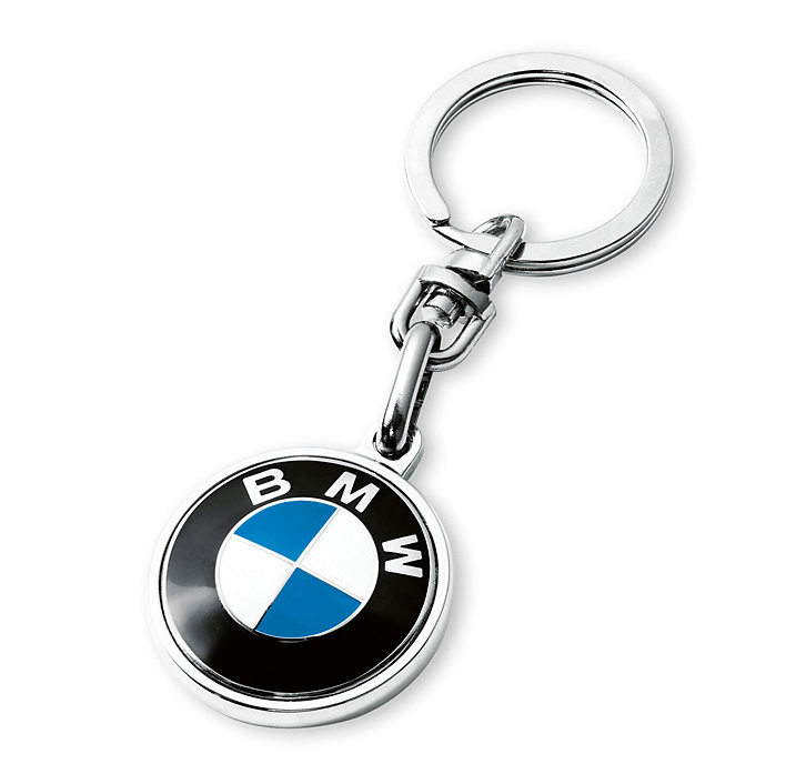 Оригінальний брелок з логотипом BMW (BMW Key Ring Pendant, 80272454773)