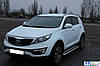 Бічні майданчики Premium (2 шт., нерж.) - Kia Sportage 2010-2015 рр., фото 2