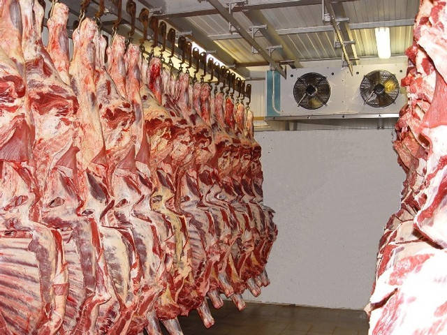 Холодильні камери для зберігання м'яса