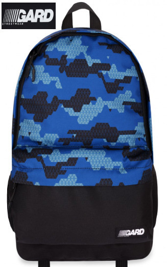 Рюкзак GARD City Blue triangle print 3/18 синій