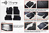 Гумові килимки (4 шт, Stingray Premium) - Mazda 3 2003-2009 рр., фото 2