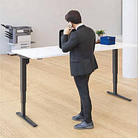 Conset 501-37 7(S, W, B) 152: Офісний стіл для роботи сидячи-стоячи (підходить для високих і дітей)