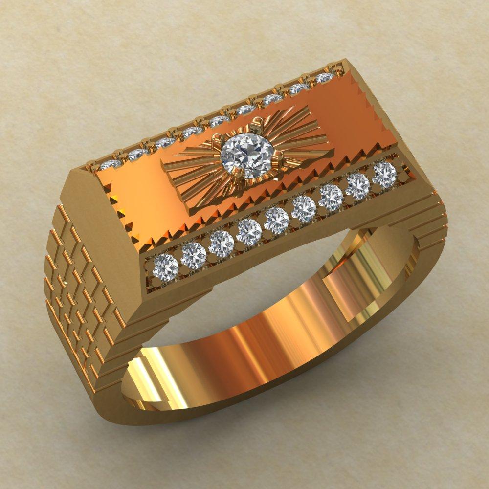 Кільце-пензель печатка