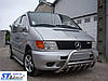 Кенгурятник WT003/4 (нерж.) - Mercedes Vito W638 1996-2003 рр., фото 7