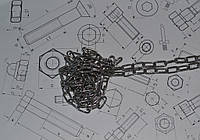 Цепь нержавеющая короткозвенная Ф13 из стали А4